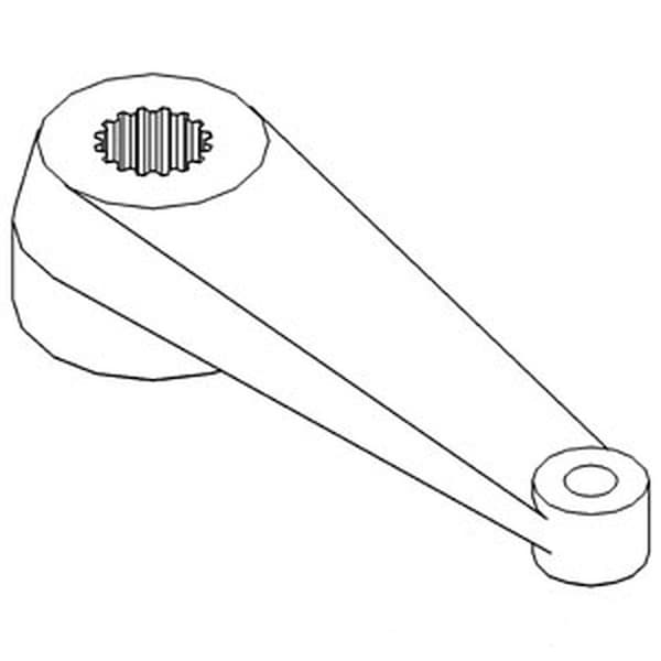 Aftermarket Steering Arm Right Hand Fits Case 2090 2290 2294 2390 2590 Tractors A147121 - main